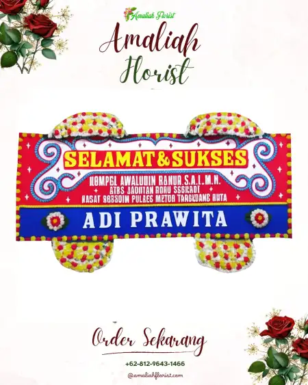Papan Bunga Ucapan Selamat Sukra Wetan